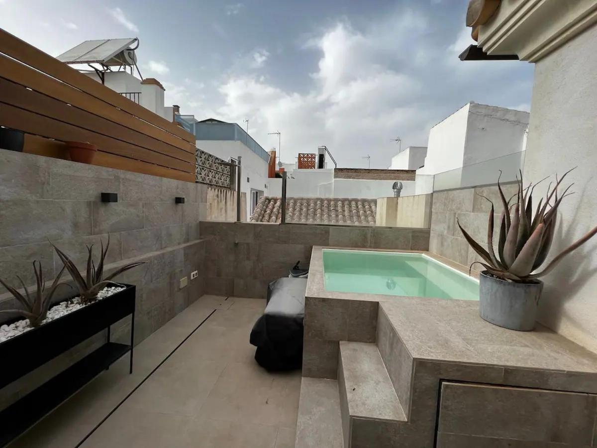 Komodo Gran Poder - Penthouse With Private Pool And Cozy Twin Bedroom Central Apartment Sevilla Kültér fotó